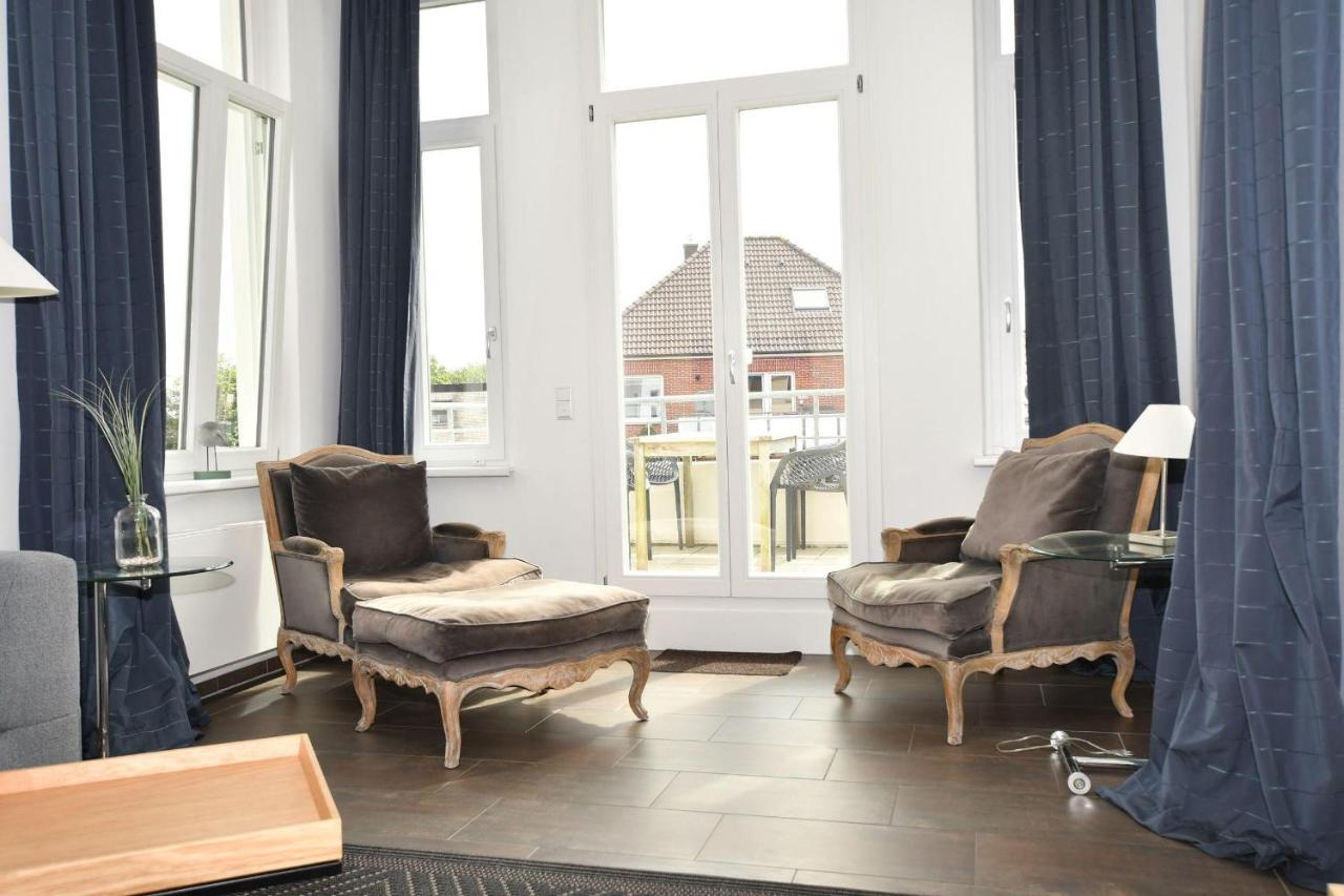 Villa Emilie, Wohnung Augustine Borkum Exterior foto
