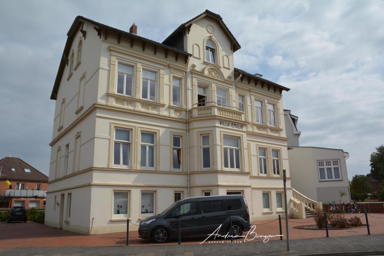 Villa Emilie, Wohnung Augustine Borkum Exterior foto