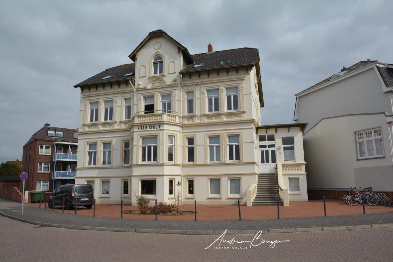 Villa Emilie, Wohnung Augustine Borkum Exterior foto